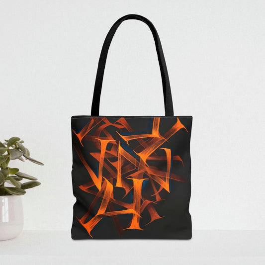 Tote Bag -  "Flames"