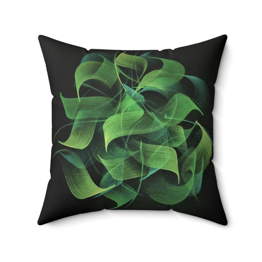Square Pillow "Green"