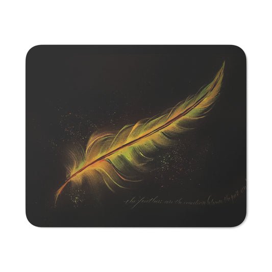 Mouse Pad - "Peacock's feather"