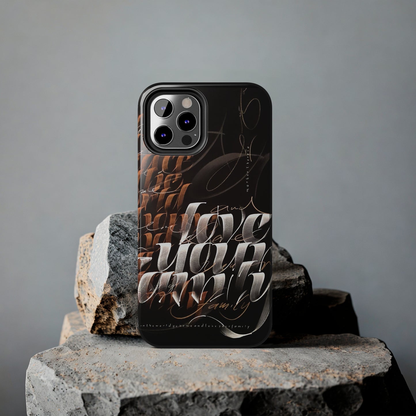 Tough Phone Case - "Love your family"